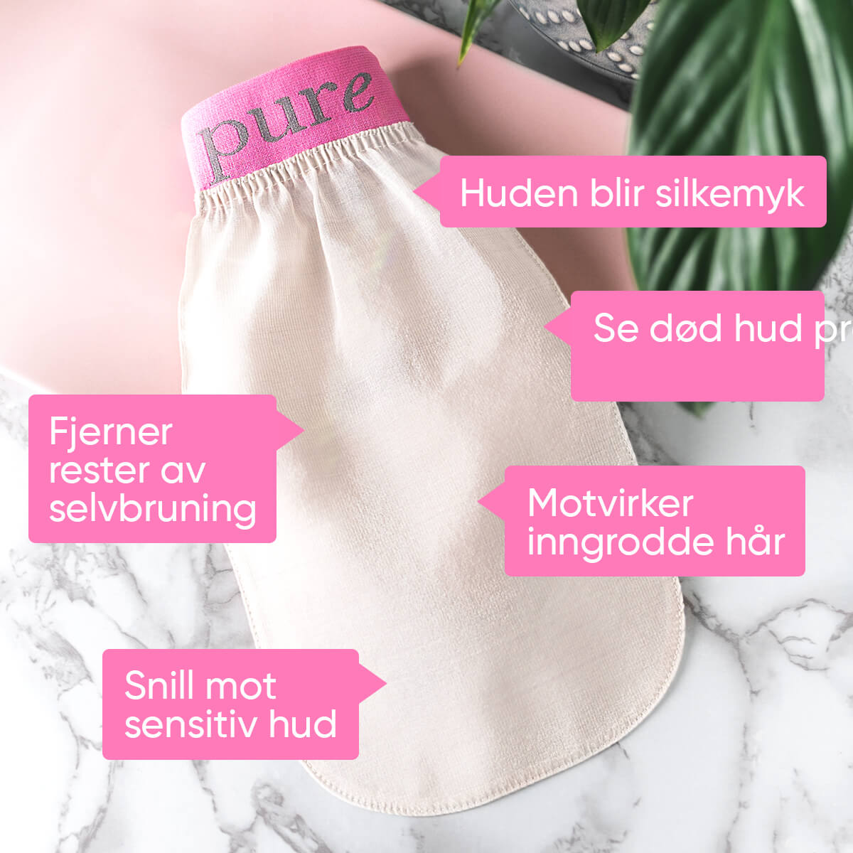 So Silky Mitt™  | 100% Silke