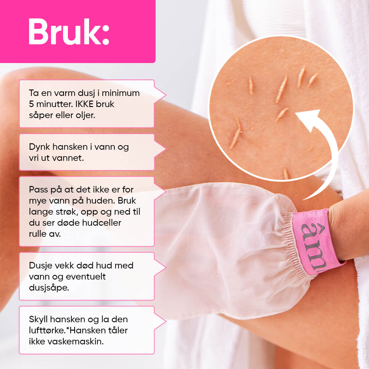 So Silky Mitt™  | 100% Silke