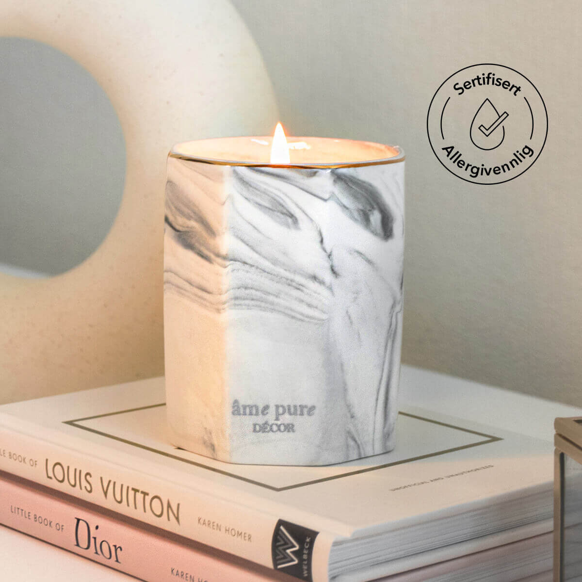 Duftlys | Powdery Vanilla &amp; Chocolate