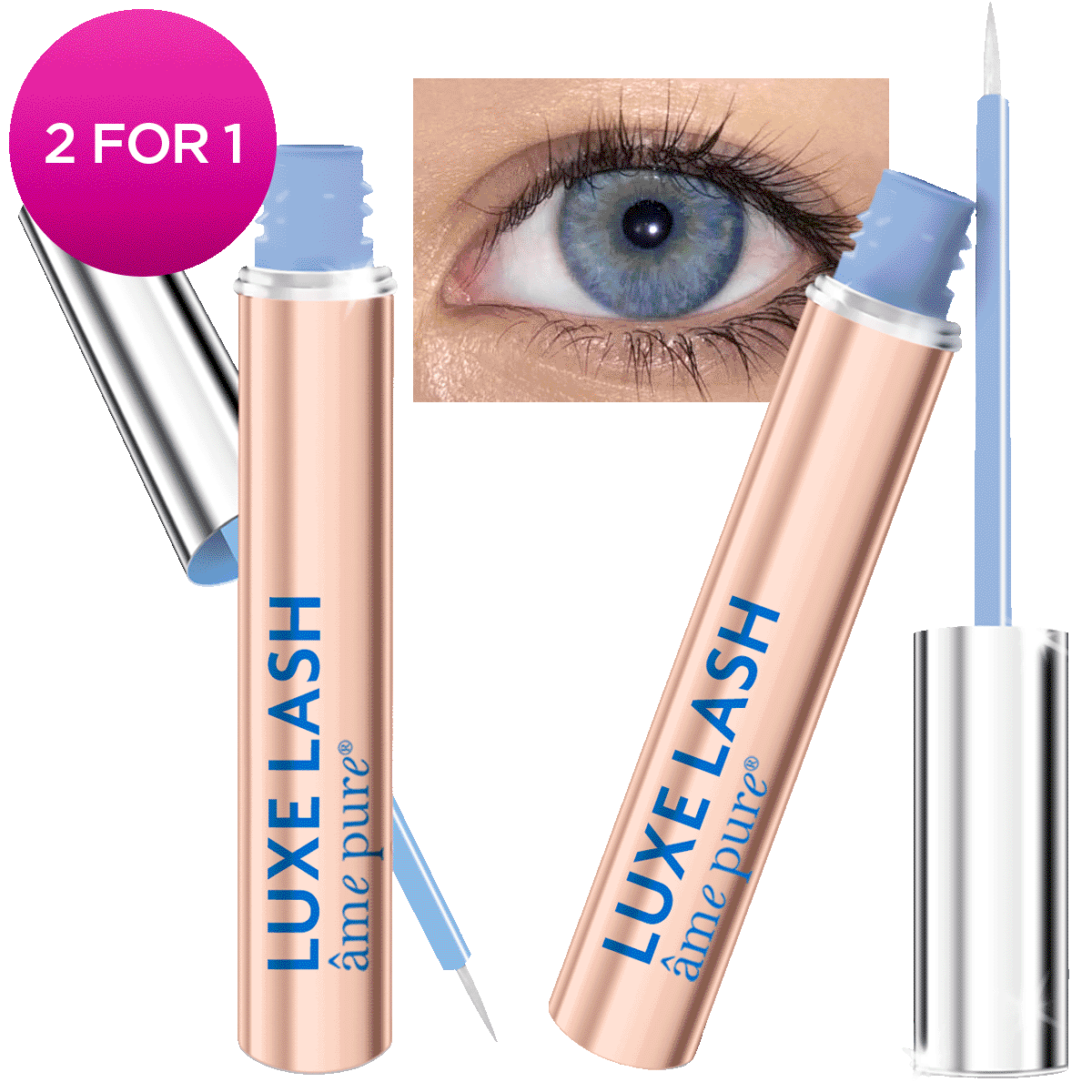 Luxe-Lash-Amepure-vippserum, fransserum, øjenvippeserum, ripsiserumista, wimpernserum, lange vipper, long lashes, beste vippeserum